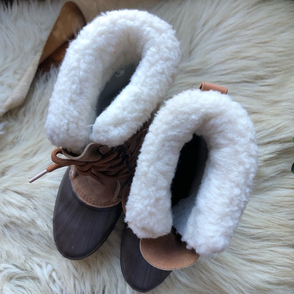 SOLD Sorel chestnut leather winter boots - Picture 11 of 11